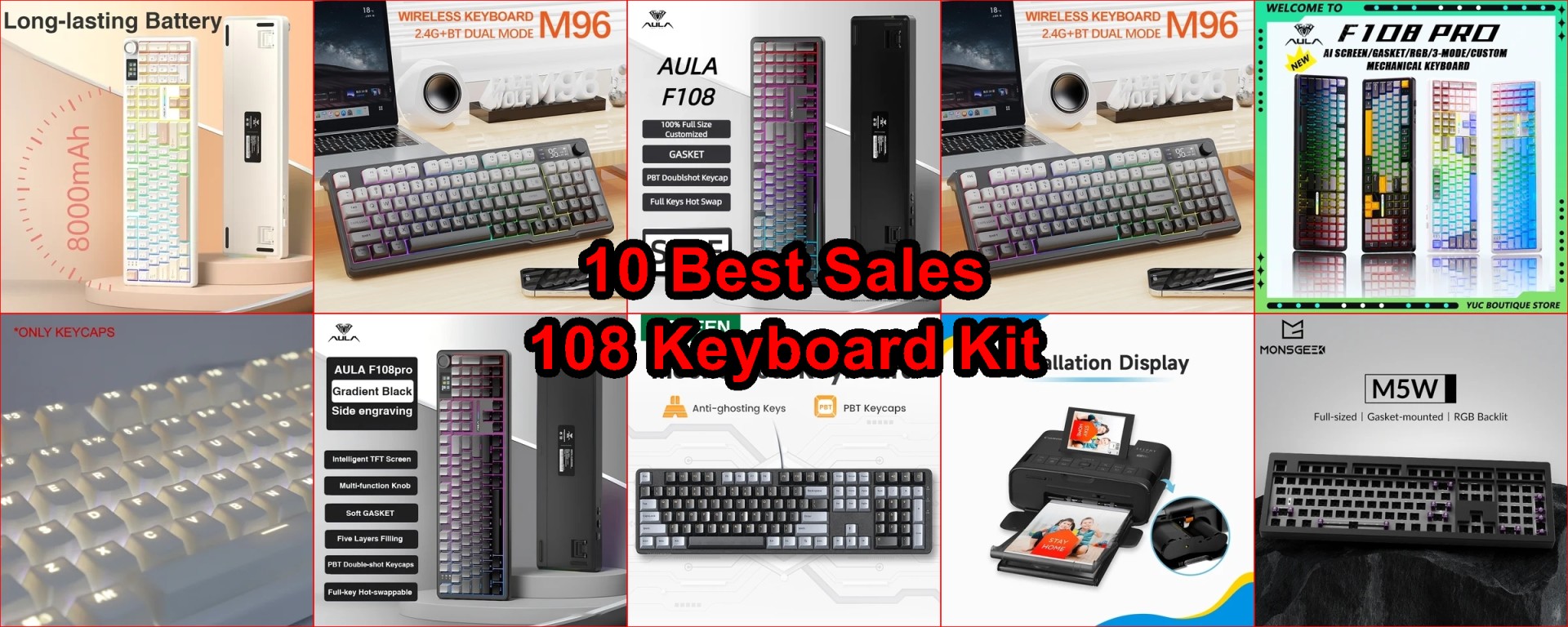 best gaming keyboards AliExpress