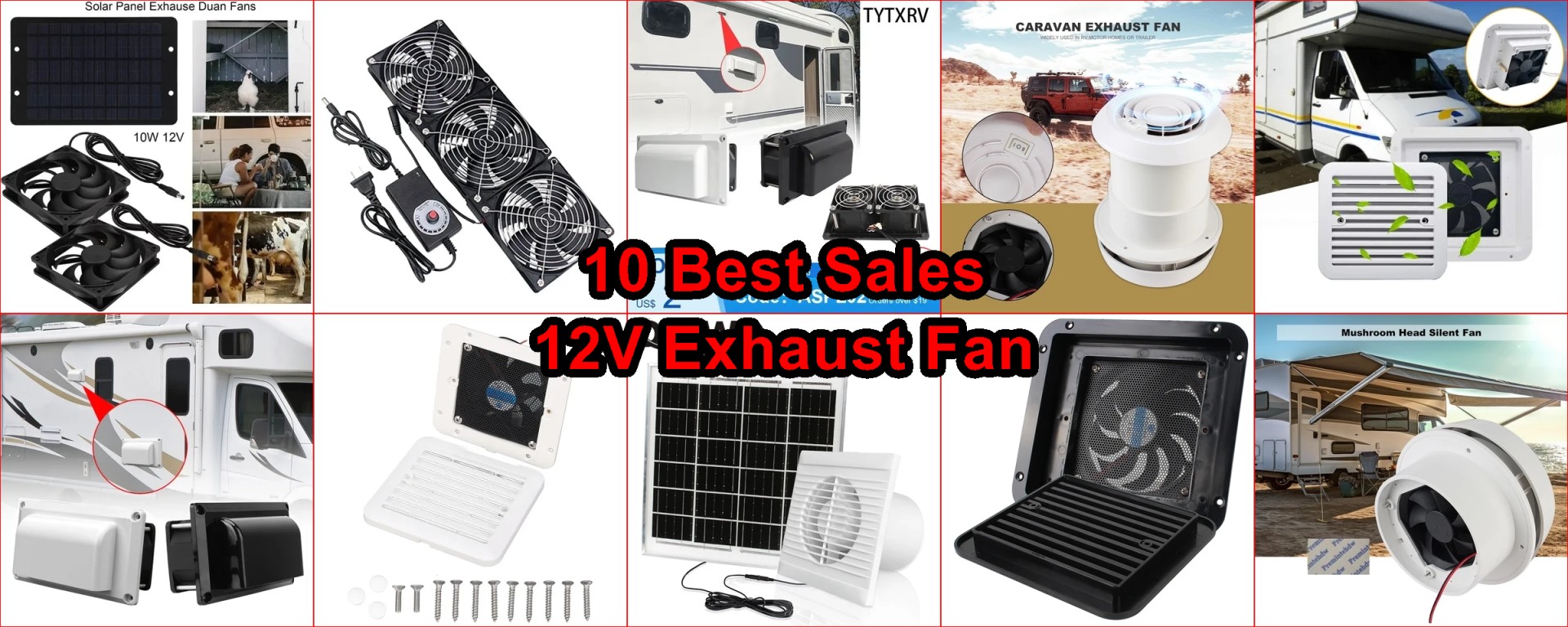 RV ventilation fan AliExpress