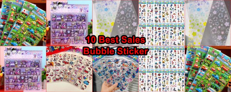 3D bubble stickers