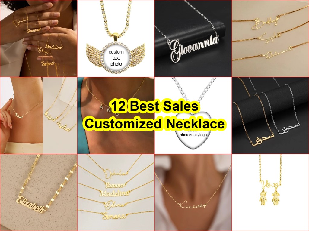 custom name necklace review