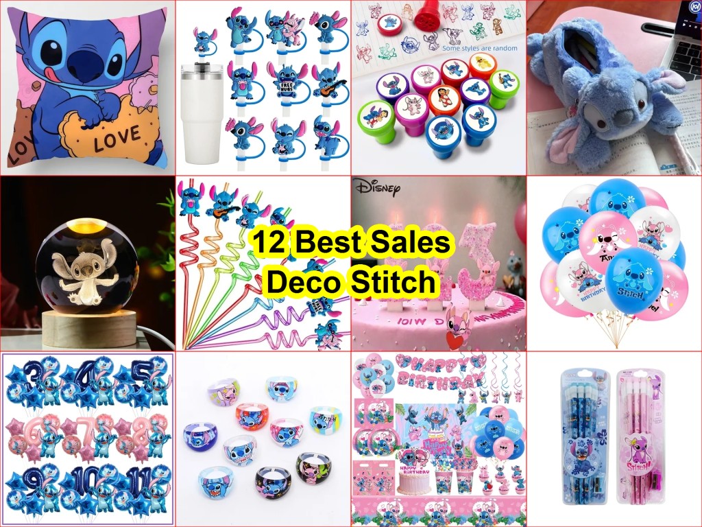 Disney Stitch party supplies