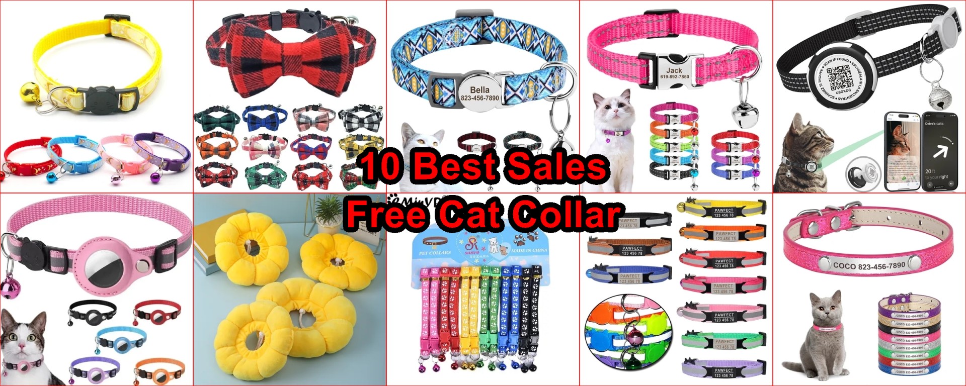 reflective cat collars