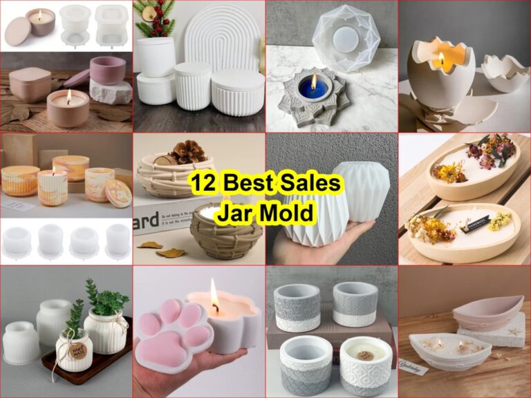 DIY candle jar molds