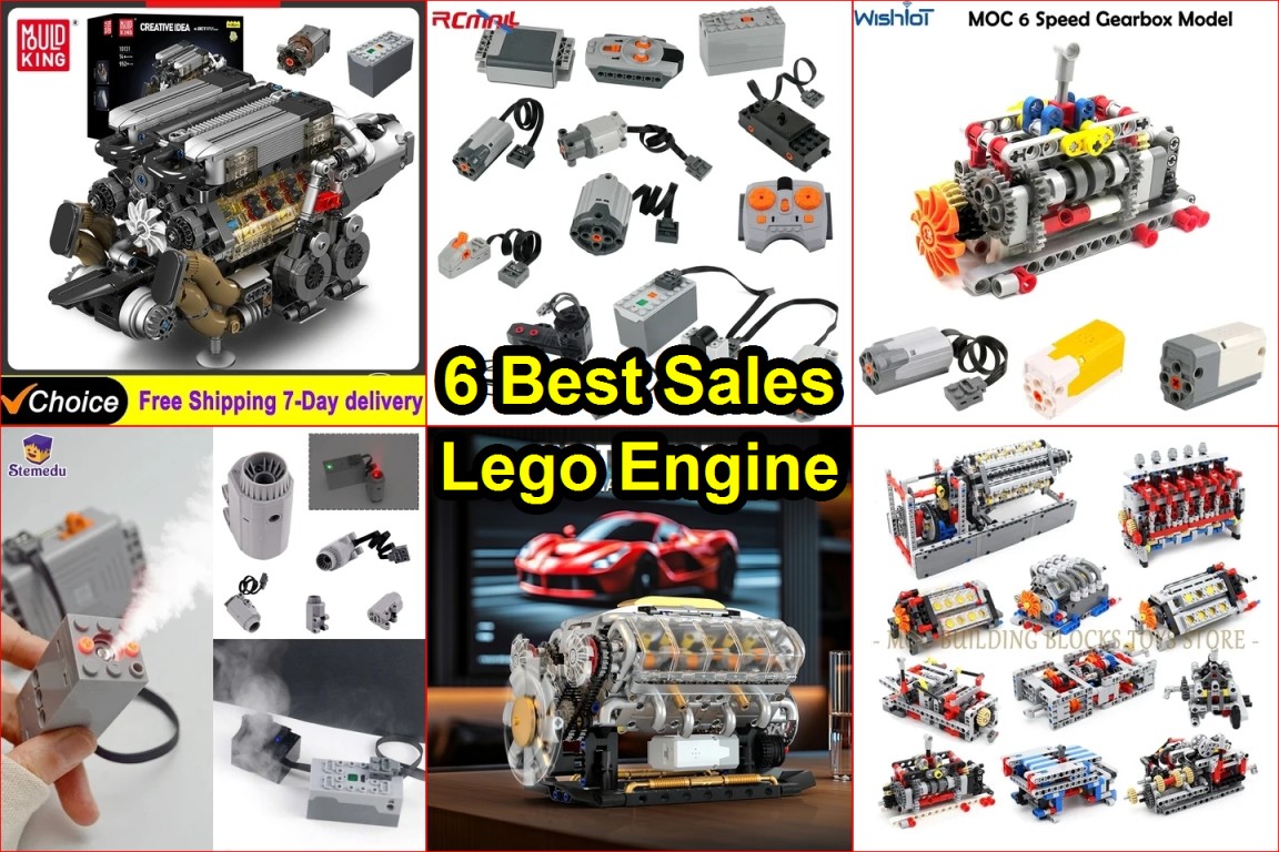 Lego compatible engine kits