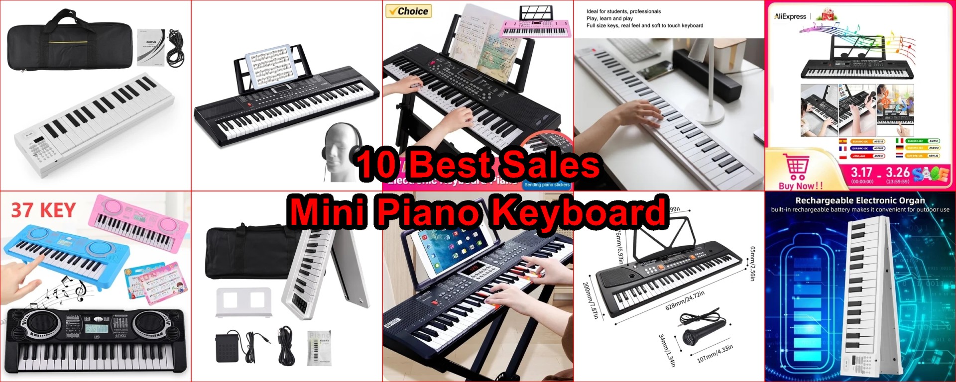 foldable digital piano