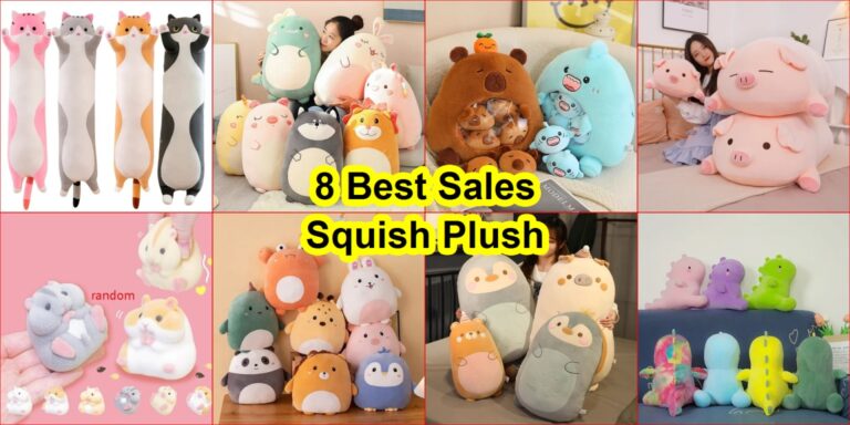 squishy animal pillows