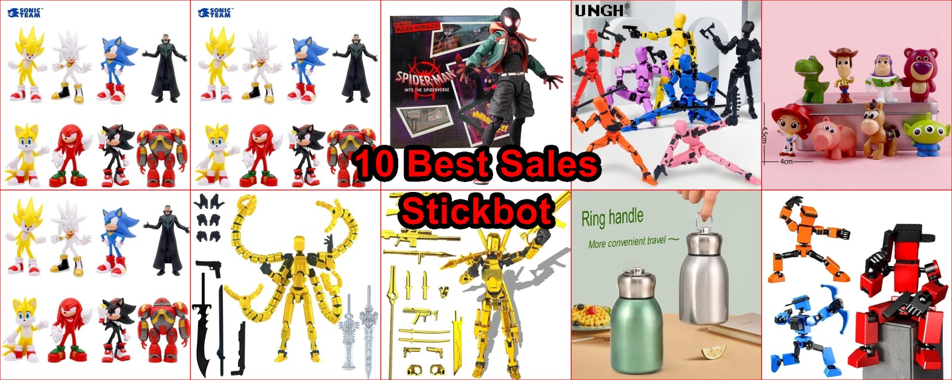 Sonic action figures