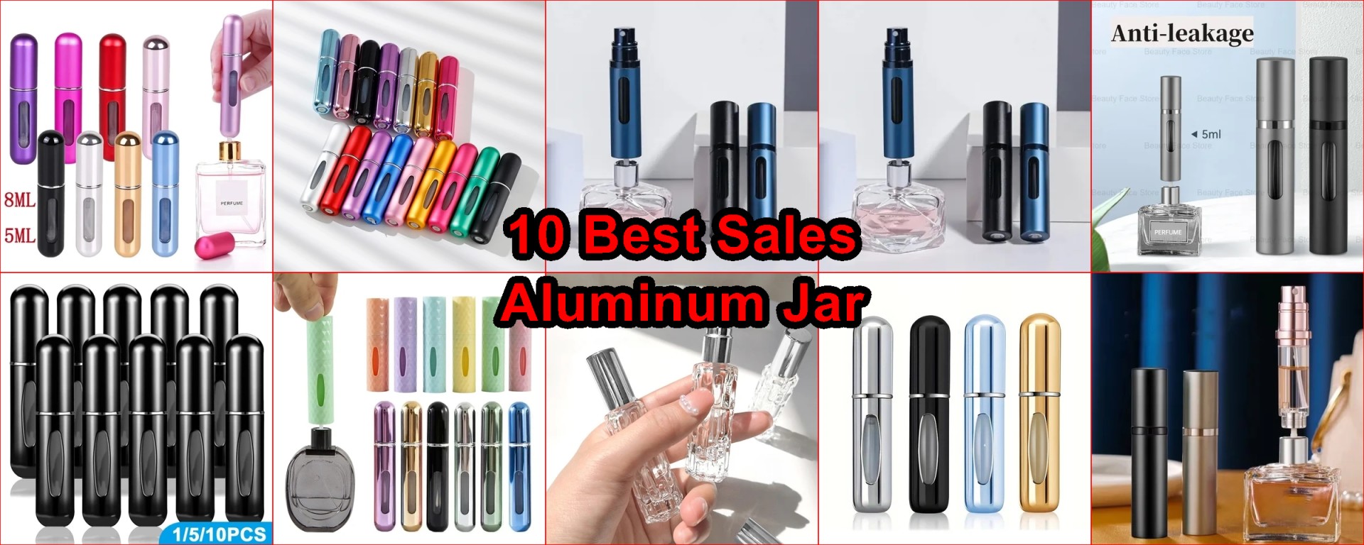 refillable perfume atomizers