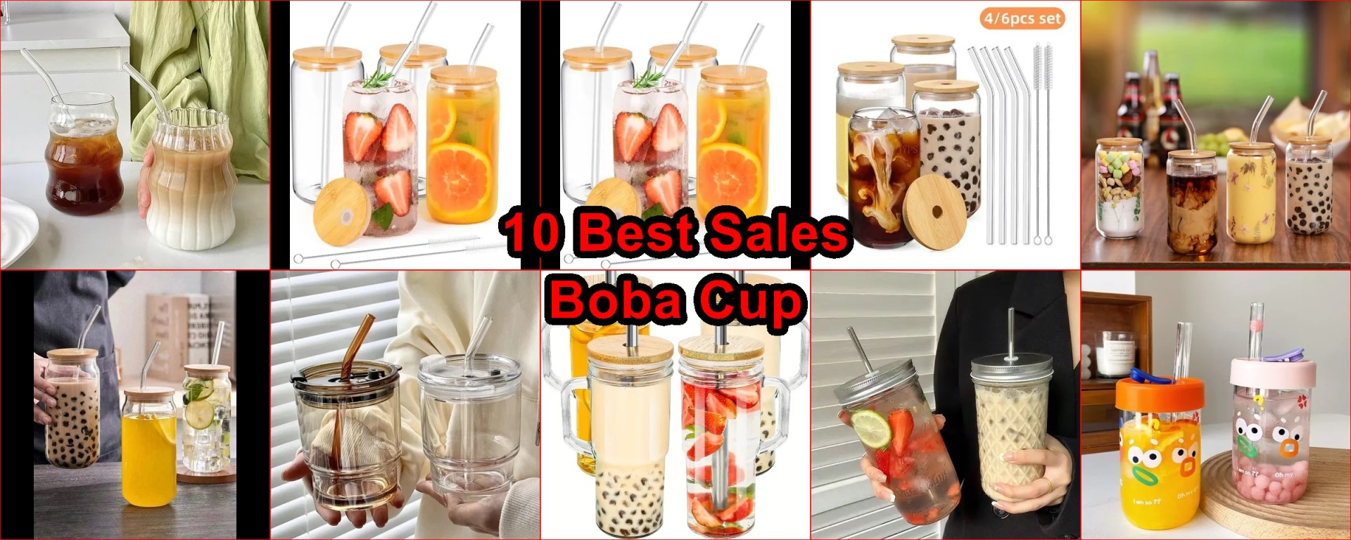 bubble tea glass cup review