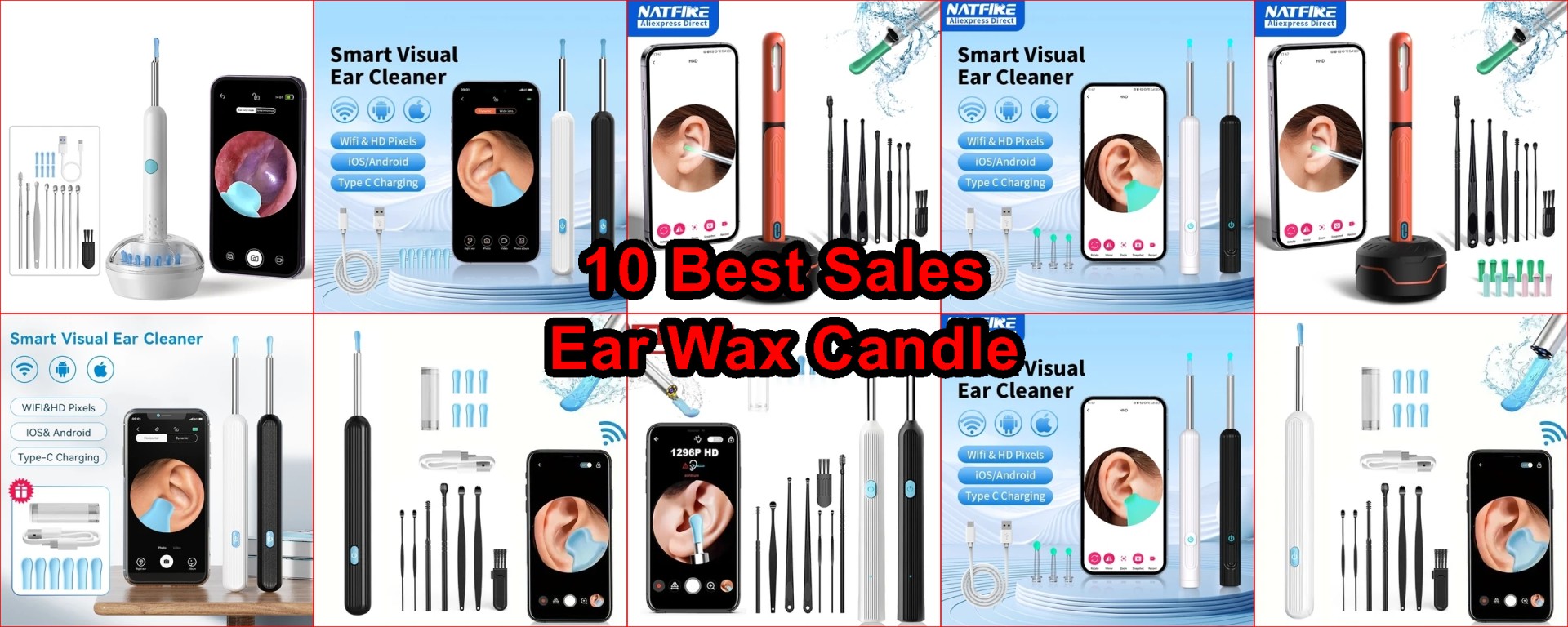 smart visual ear cleaner