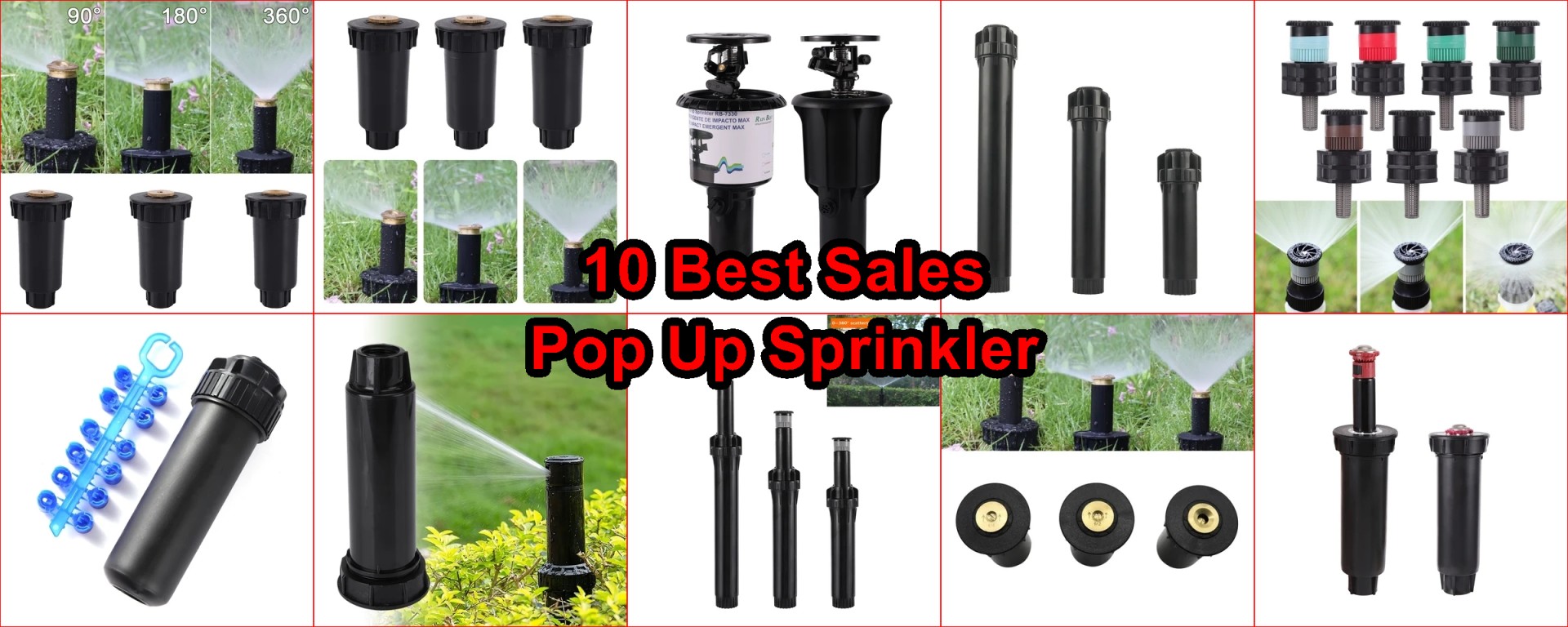 pop-up sprinkler heads