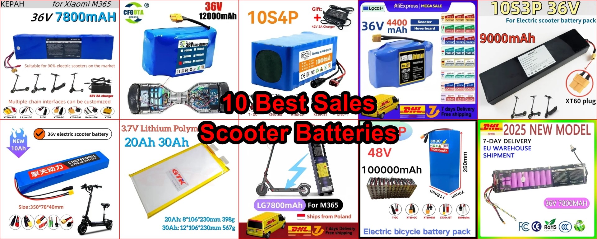 best scooter batteries 2025