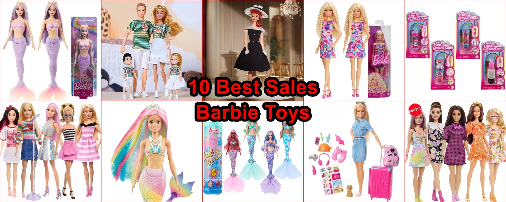 best Barbie dolls 2025