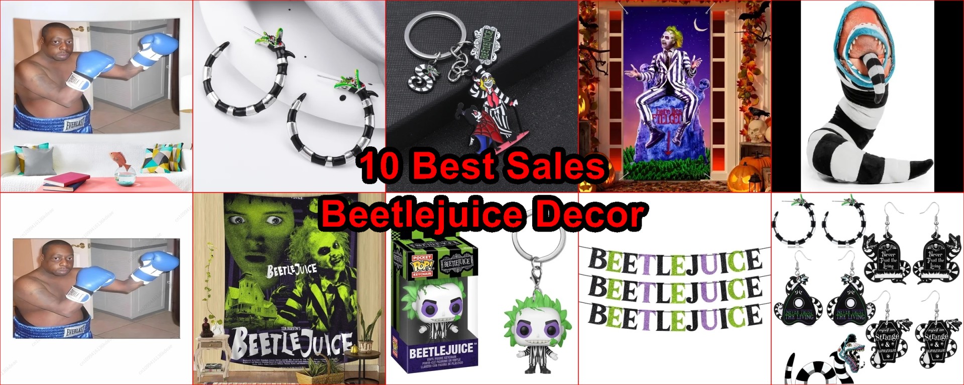AliExpress Beetlejuice decor