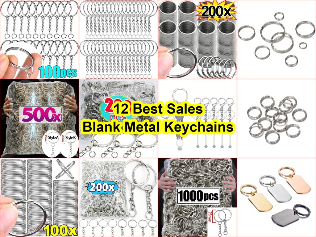 metal keychain accessories