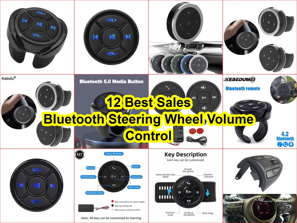 Bluetooth car media button