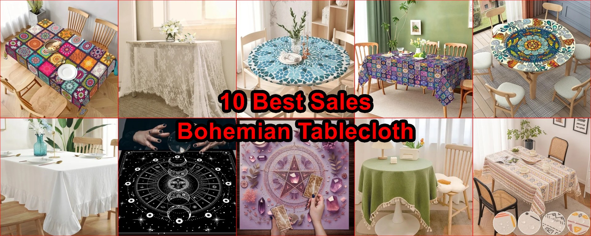 AliExpress tablecloths