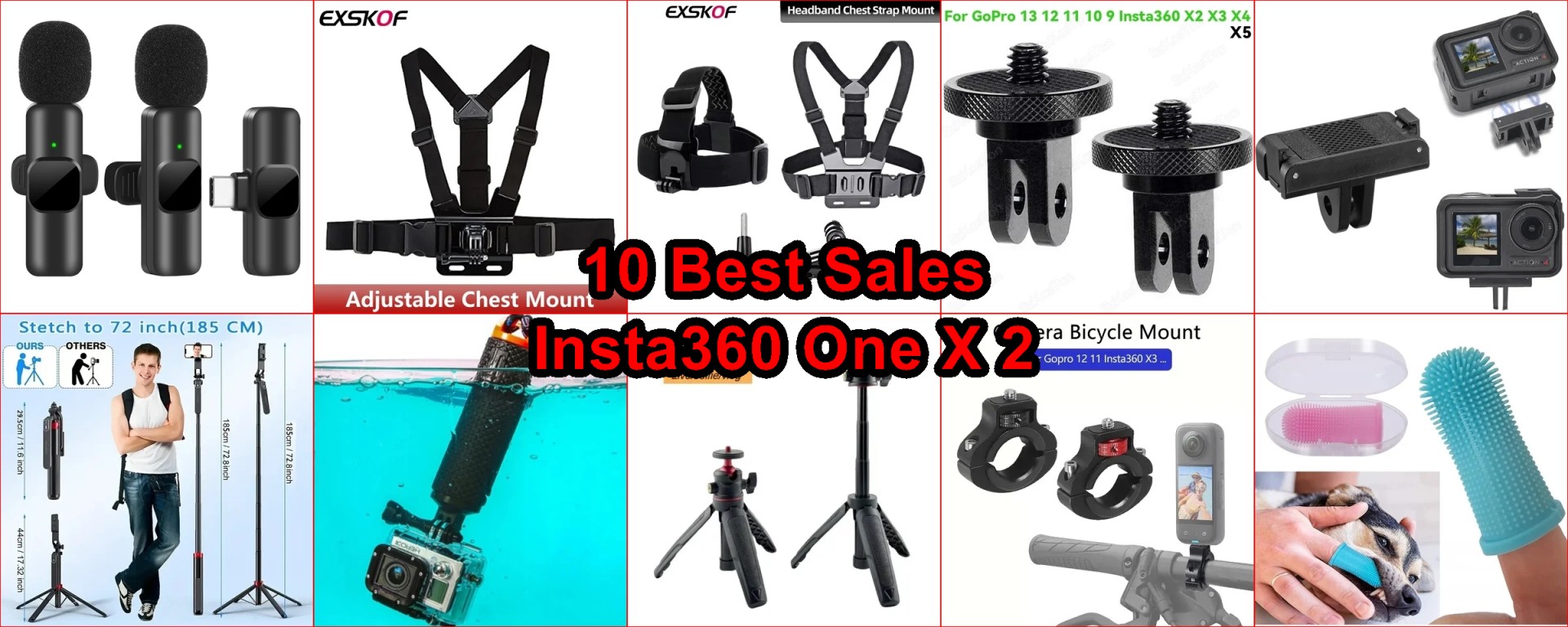 GoPro chest mount AliExpress