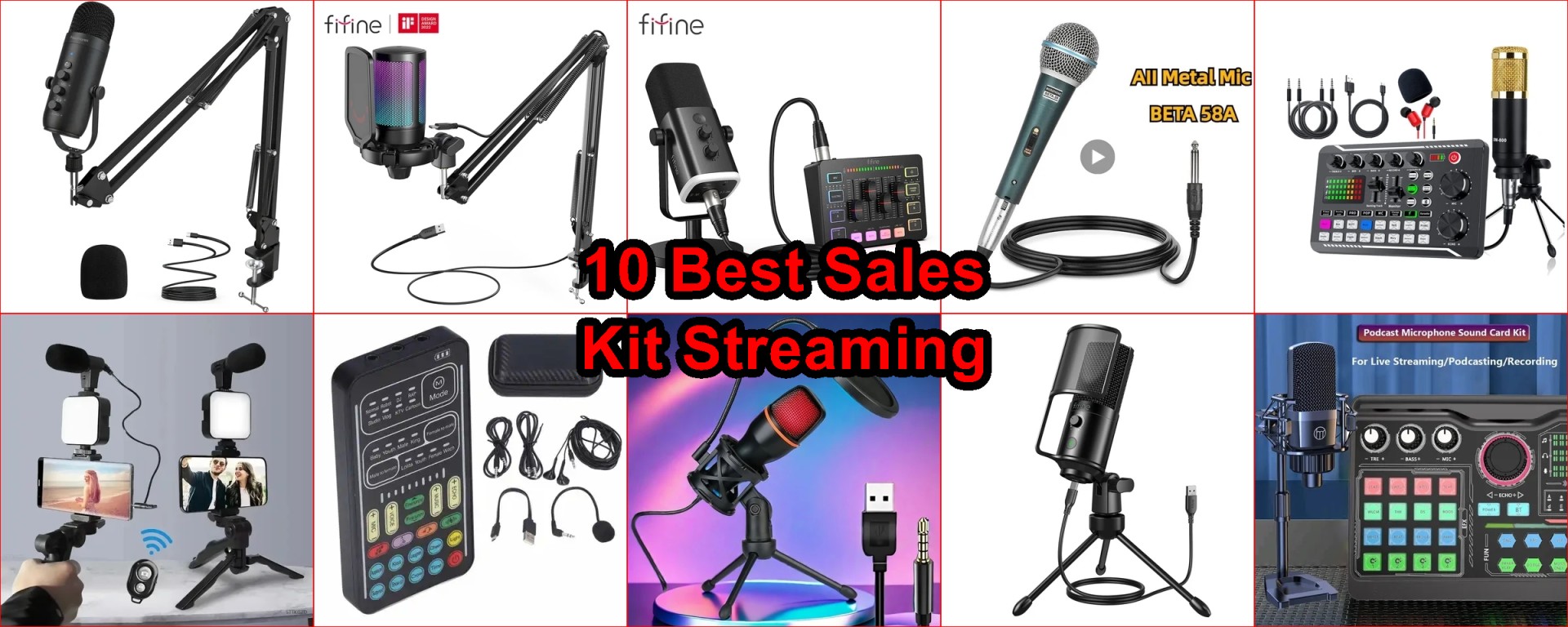 best AliExpress mic 2025