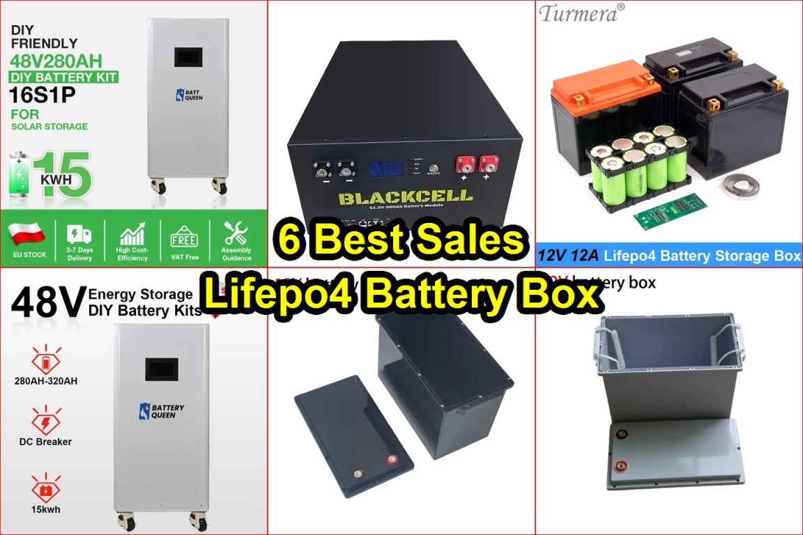 DIY battery storage box