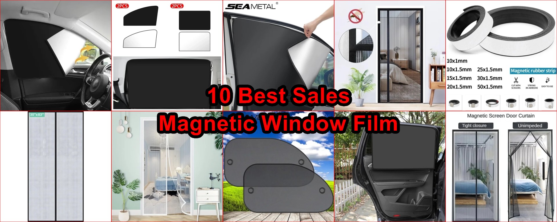 magnetic sunshade