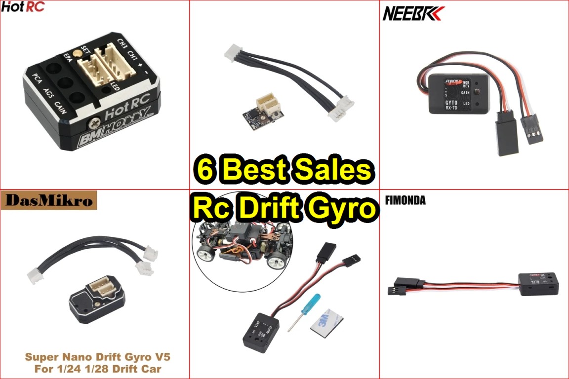 RC drift gyro comparison