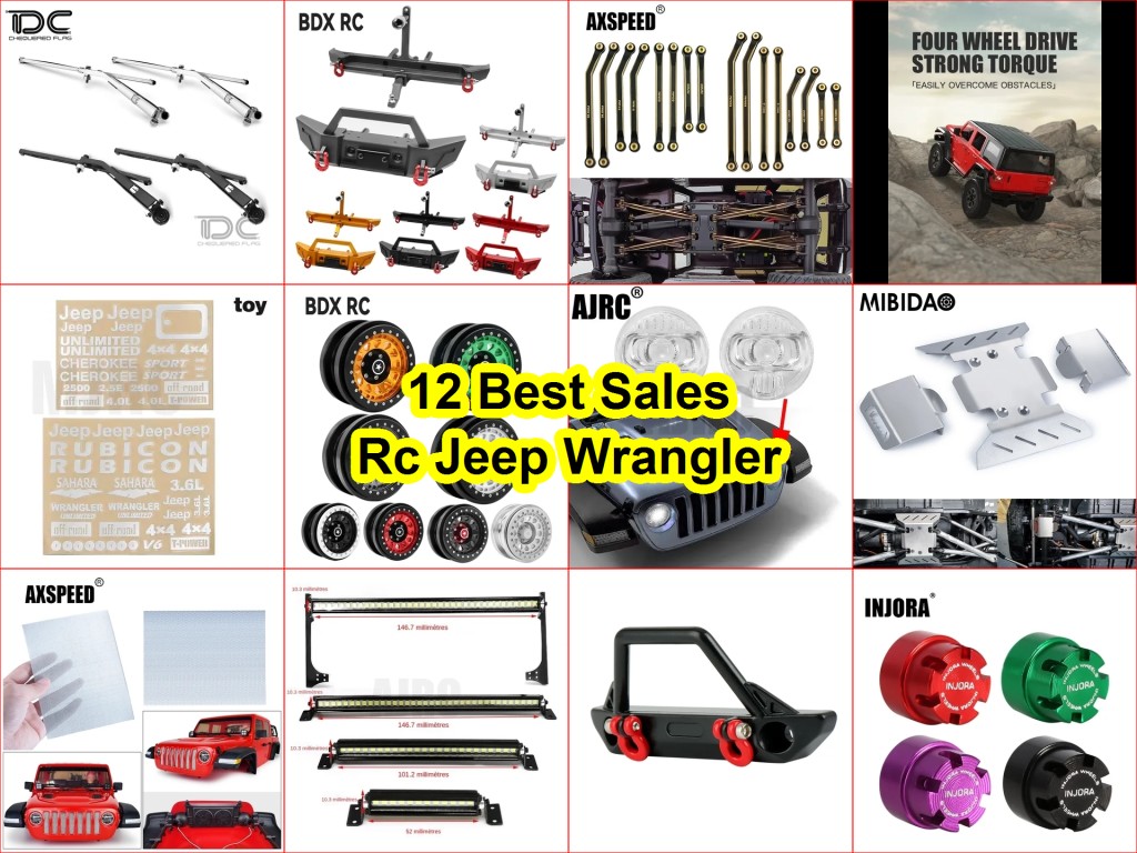 RC crawler accessories