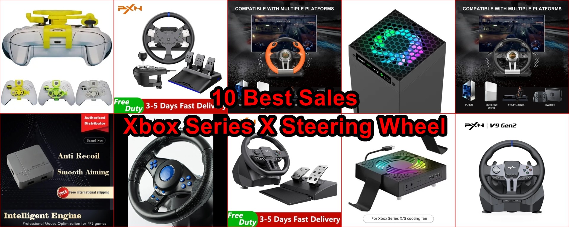 PXN racing wheel review