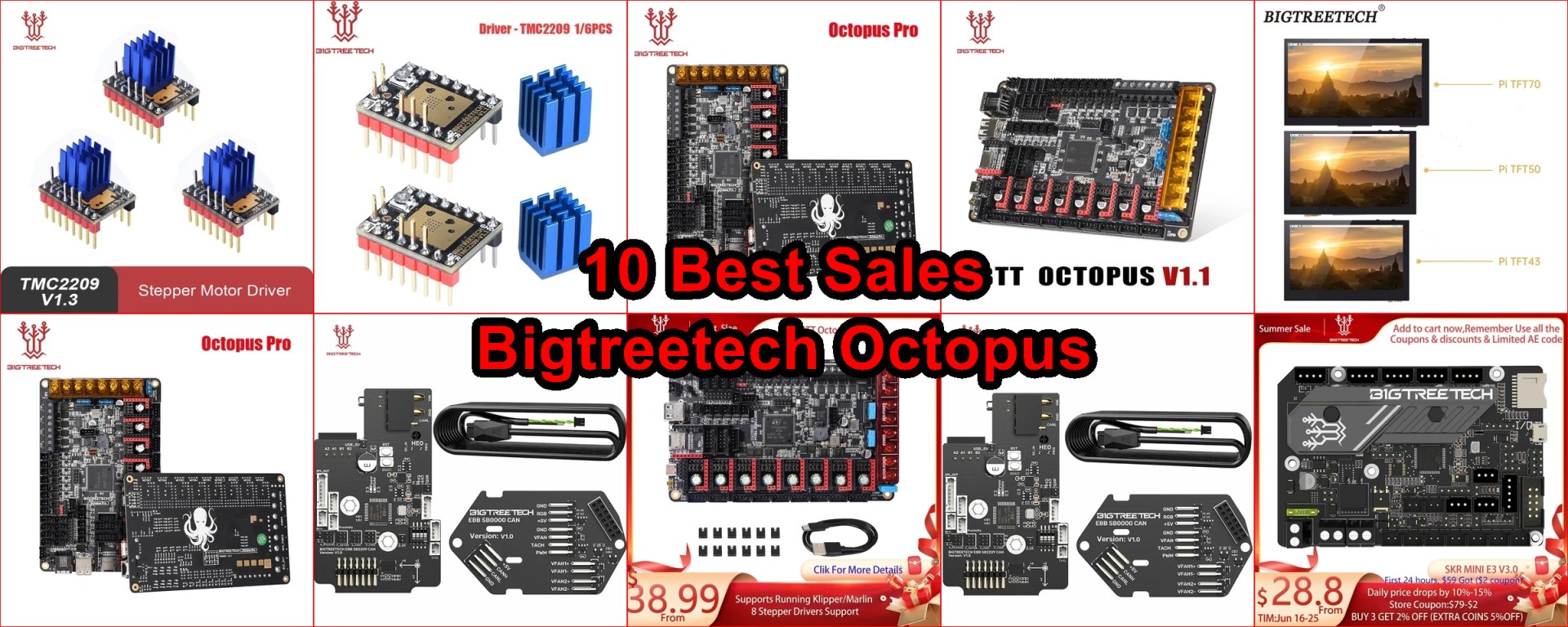 AliExpress 3D printer parts