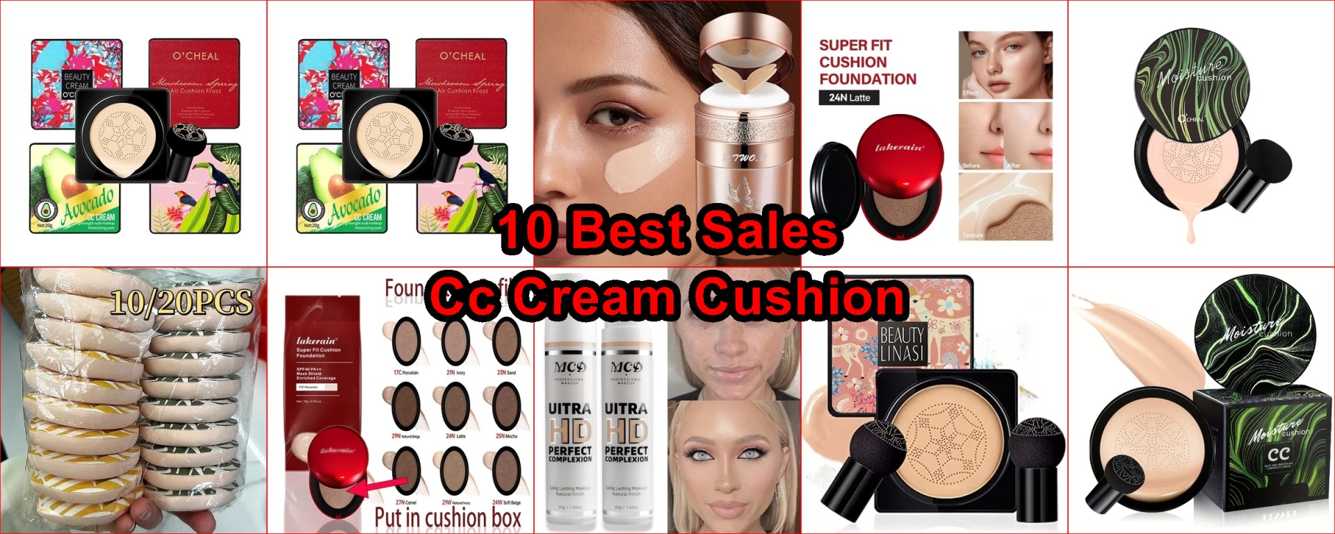 BB cream cushion compact
