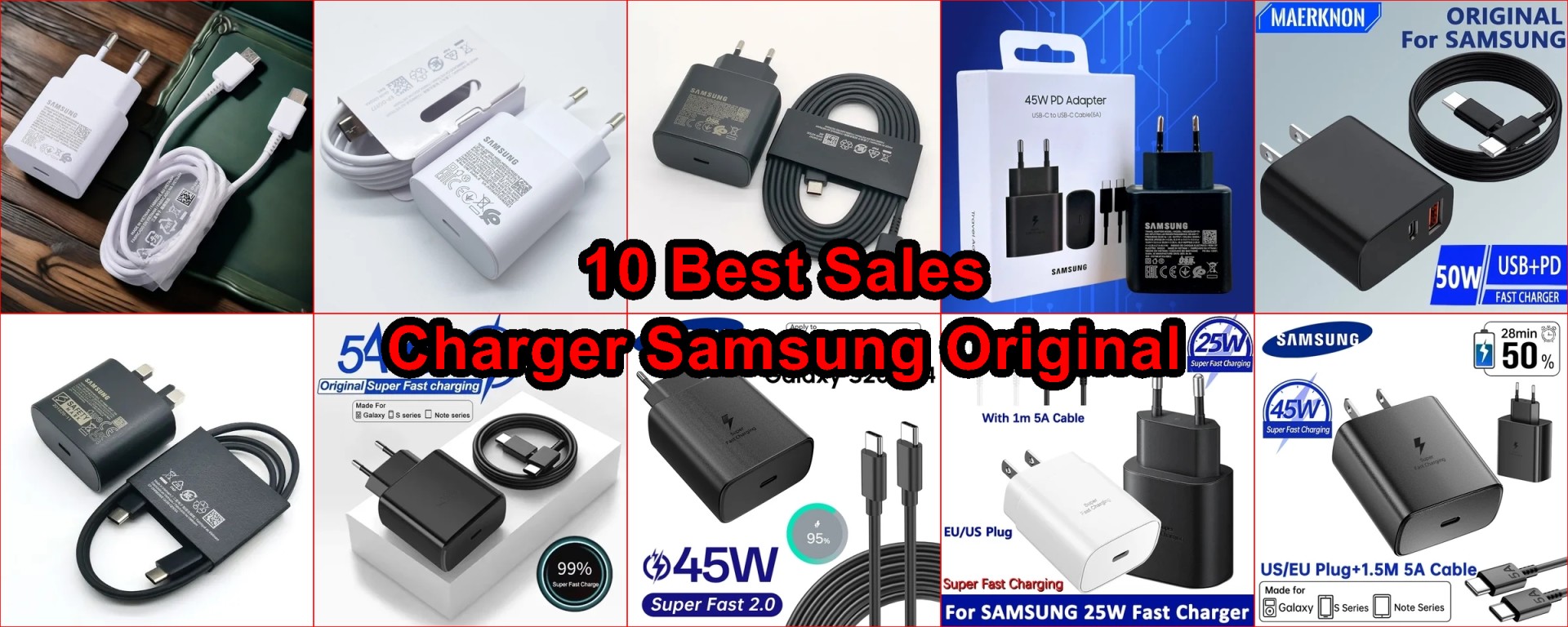 AliExpress Samsung charger