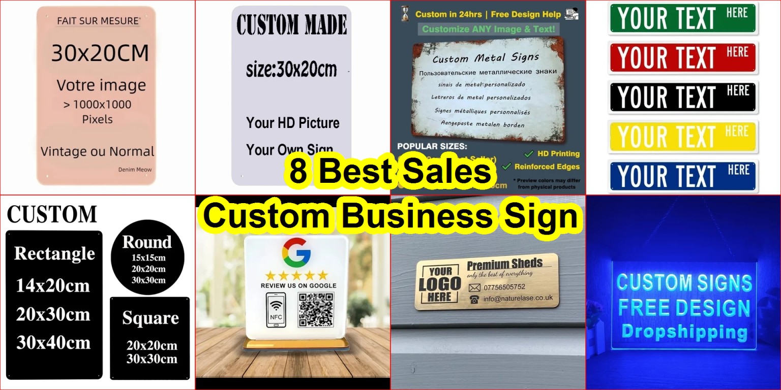 personalized metal plaques