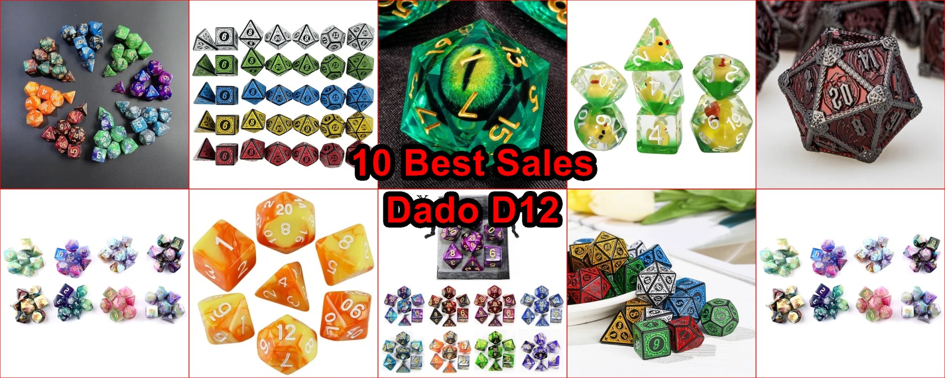 best AliExpress dice sets