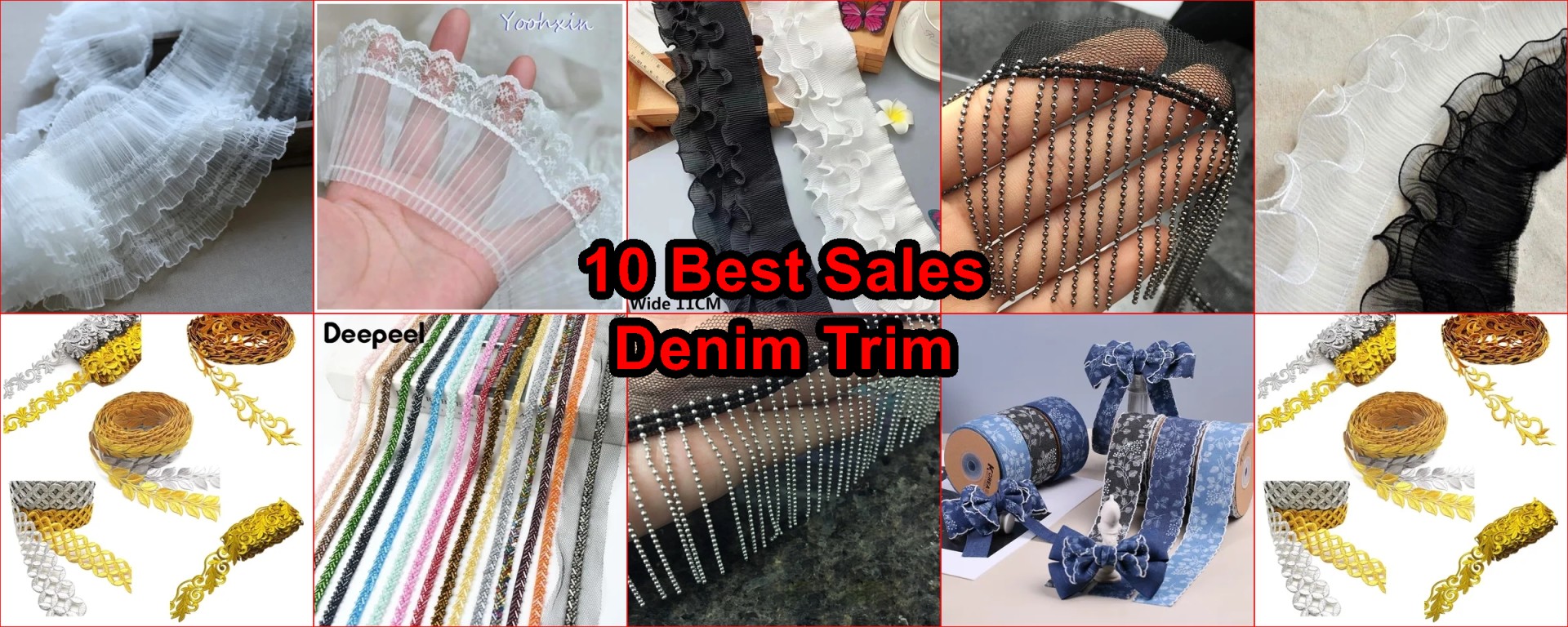 best AliExpress sewing trims