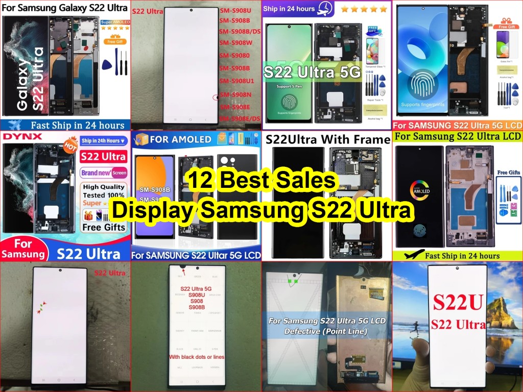 AMOLED display S22 Ultra AliExpress