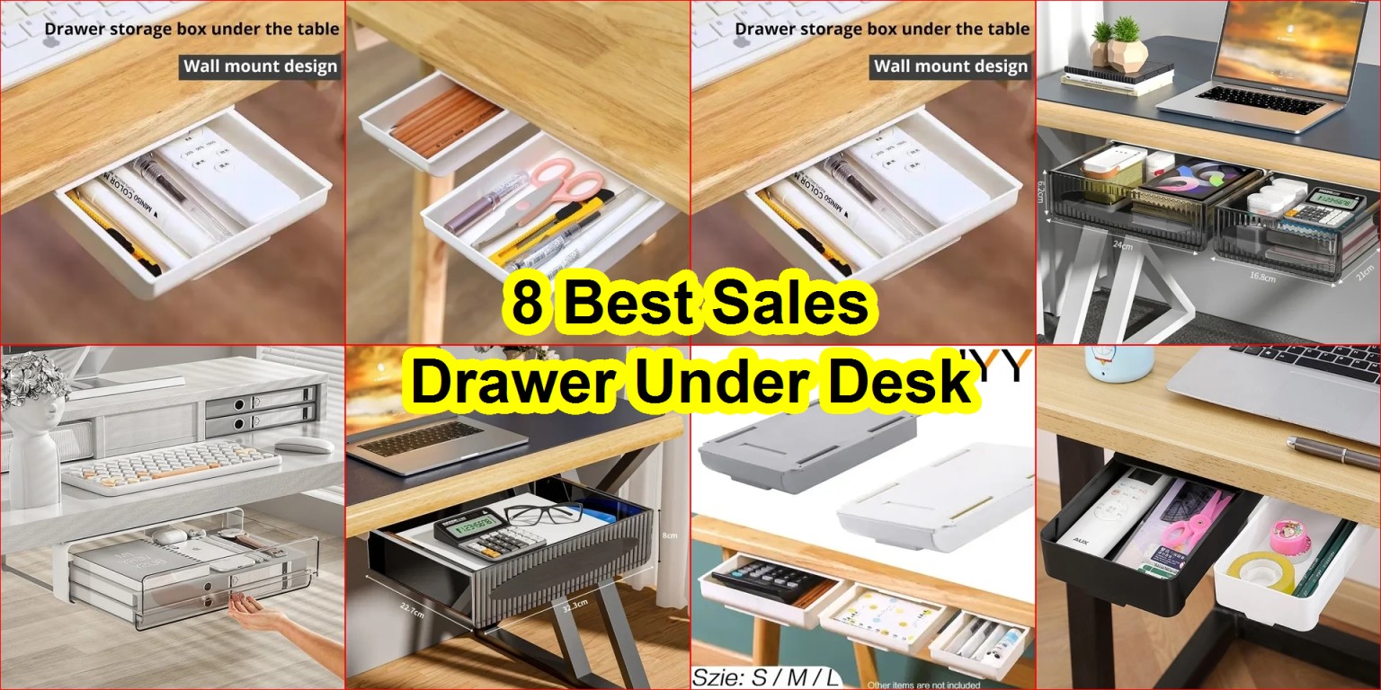 under desk drawer organizer