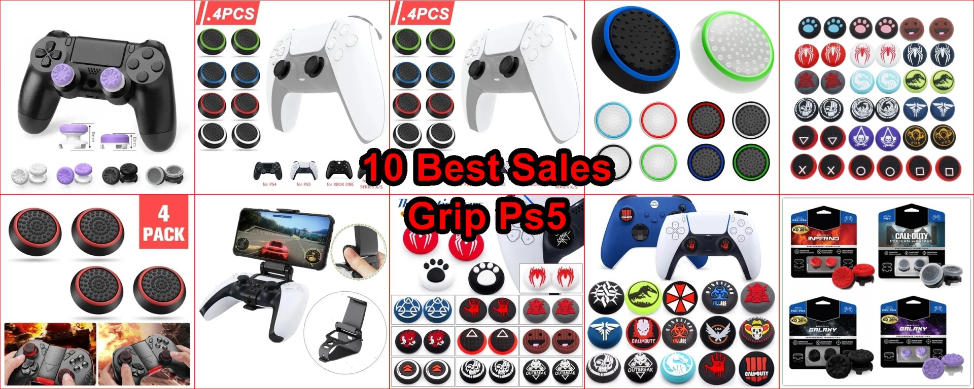 PS5 thumbstick caps