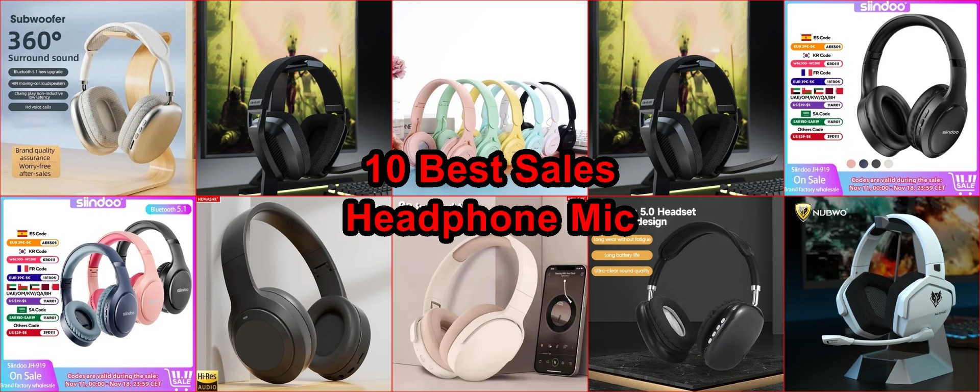 best AliExpress Bluetooth headphones