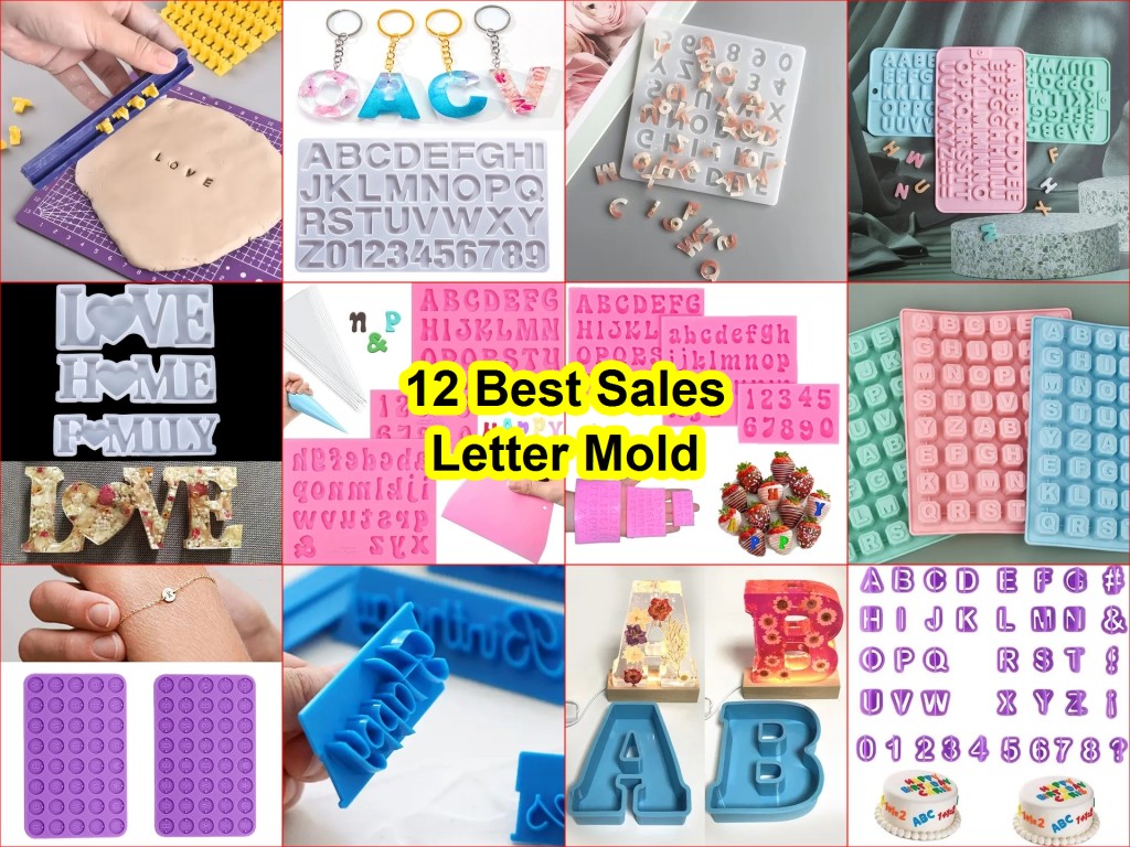 alphabet silicone mold
