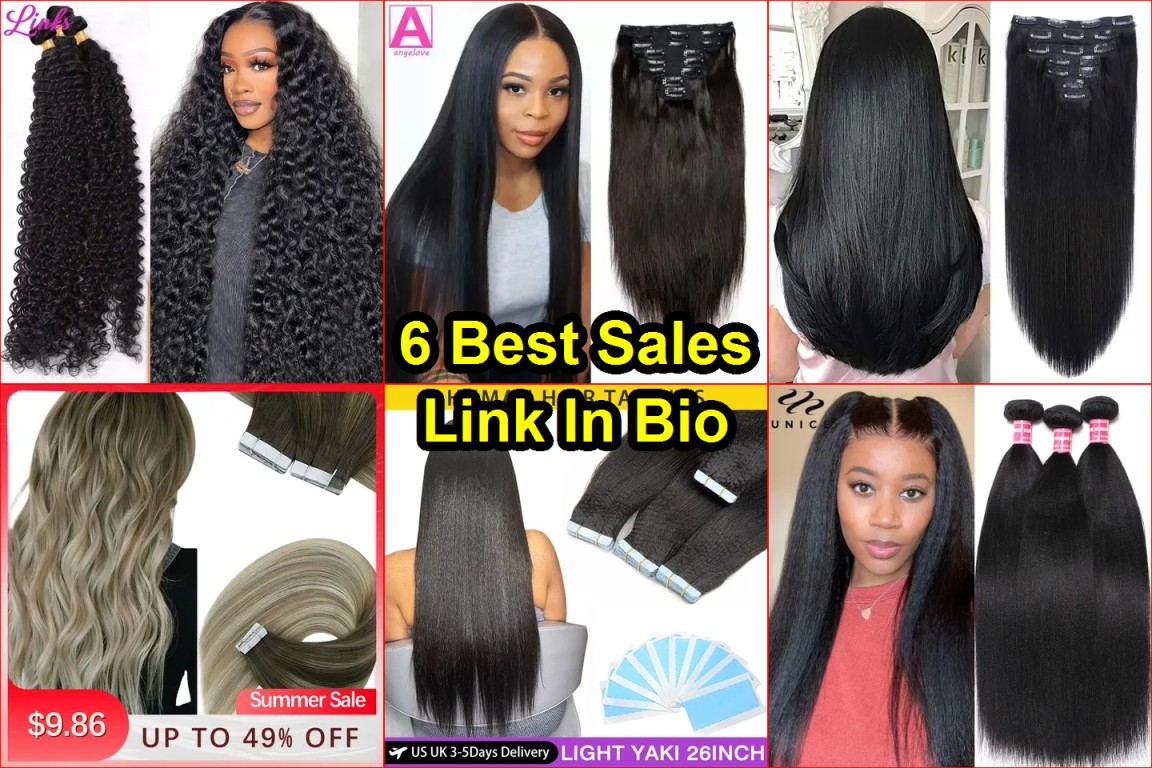 human hair extensions