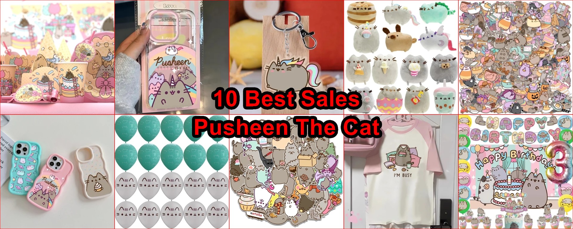 Pusheen AliExpress haul