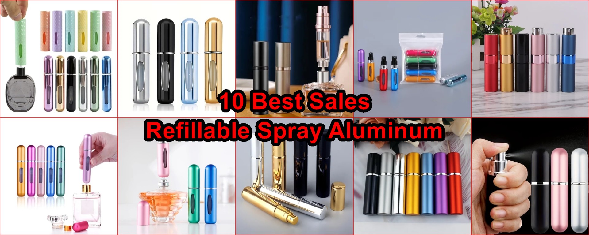 refillable perfume atomizers