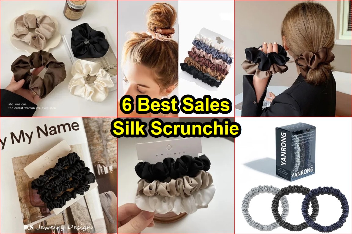 silk scrunchies AliExpress