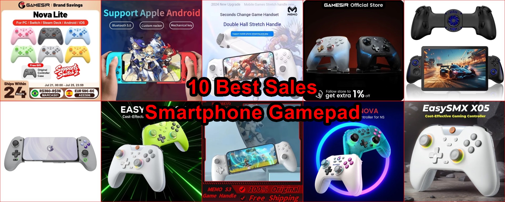 best controllers for mobile