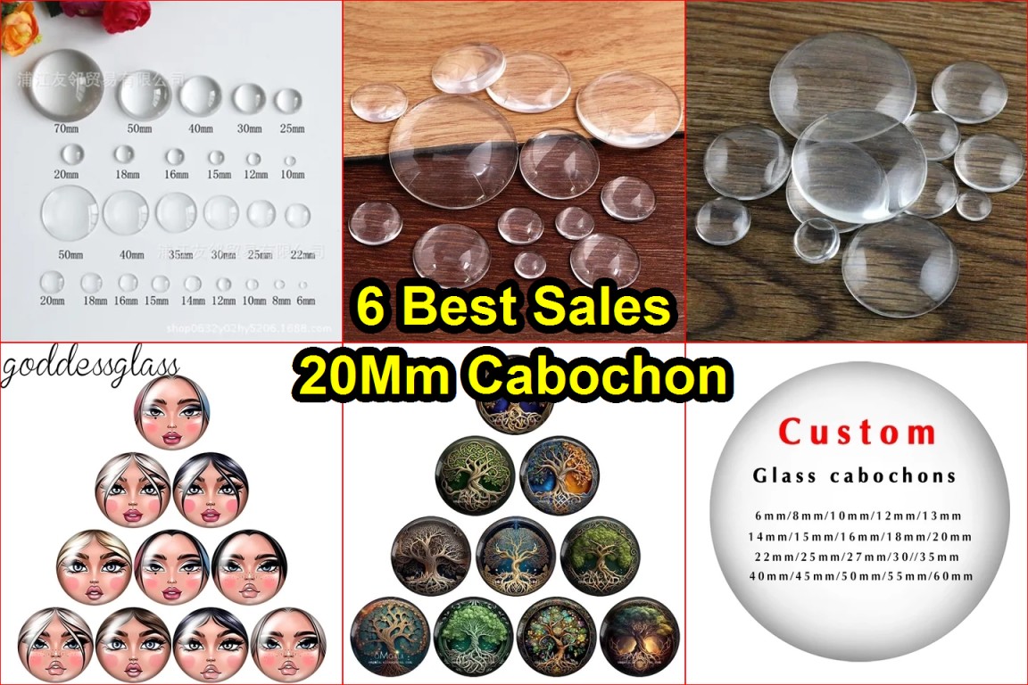 round flat back cabochons