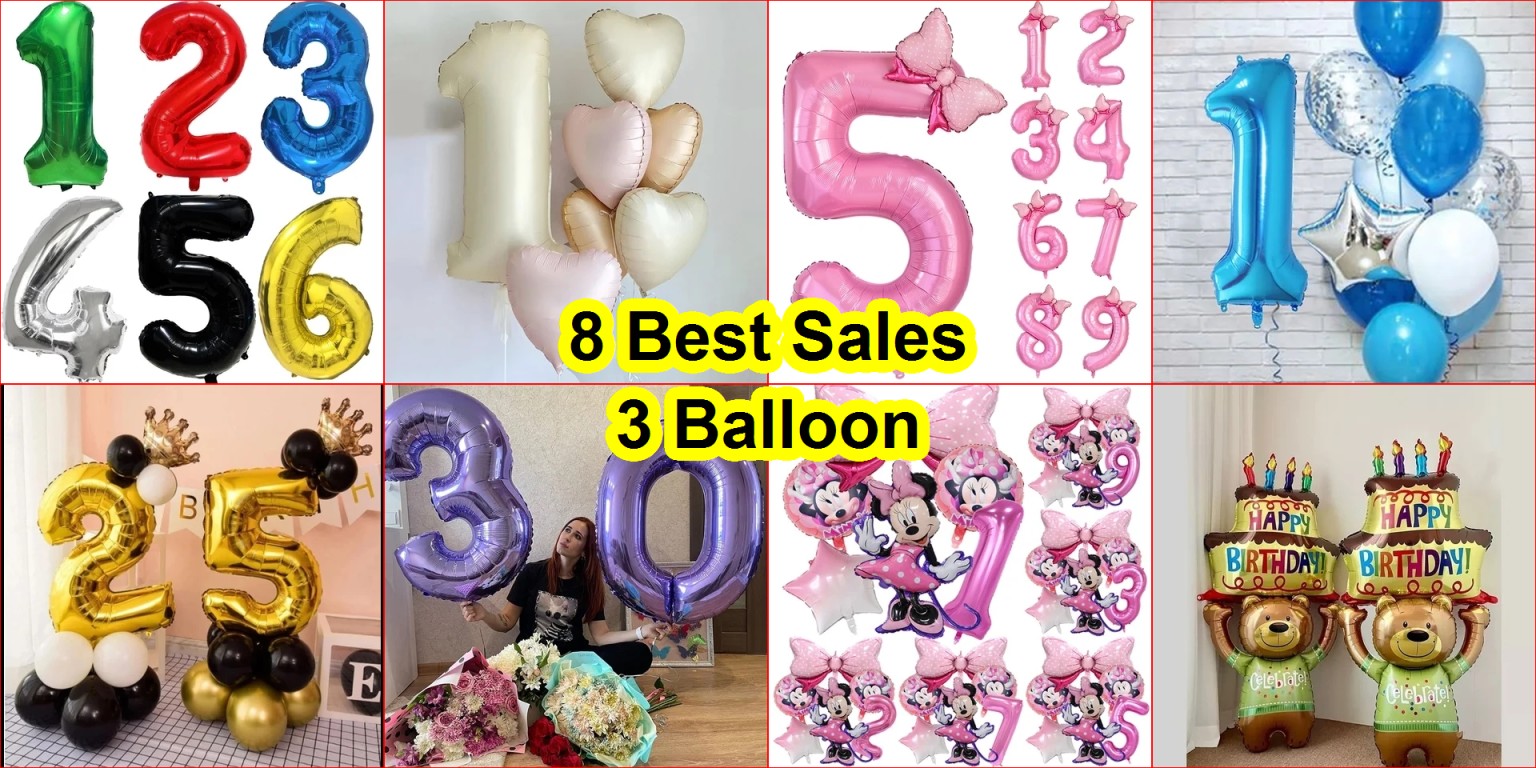 large number foil balloons