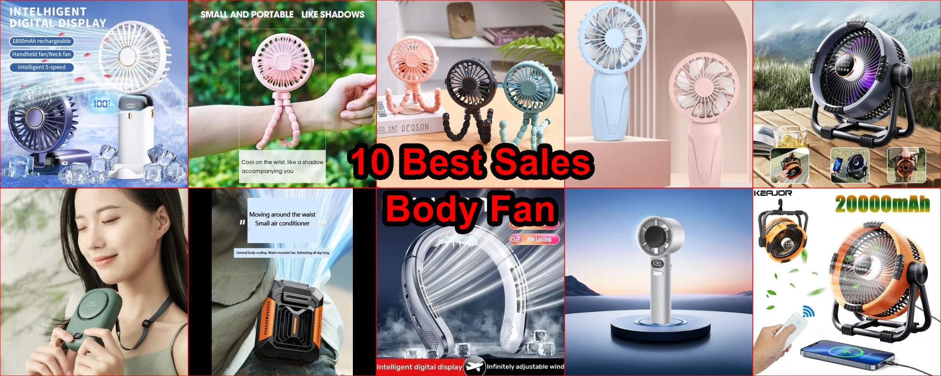 best AliExpress portable fan 2025