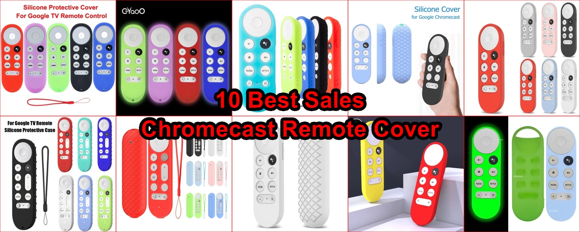 Google TV remote cover