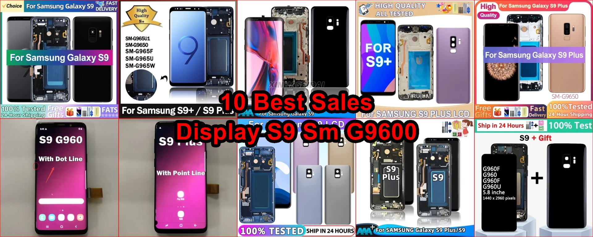 Galaxy S9+ LCD display review