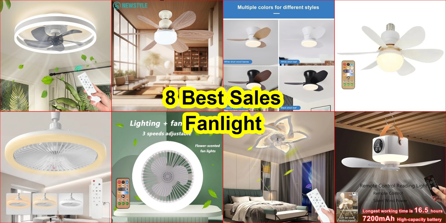 best ceiling fan lights 2025